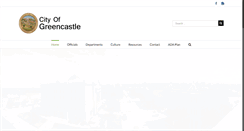 Desktop Screenshot of cityofgreencastle.com