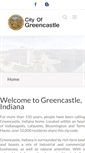 Mobile Screenshot of cityofgreencastle.com